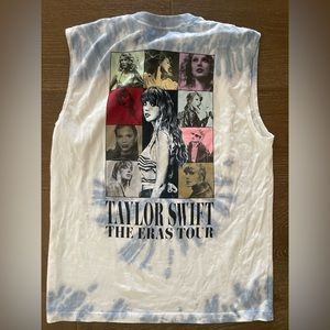 2023 Taylor Swift Eras Tour Unisex Crewneck Sleeveless Tank Size SMALL